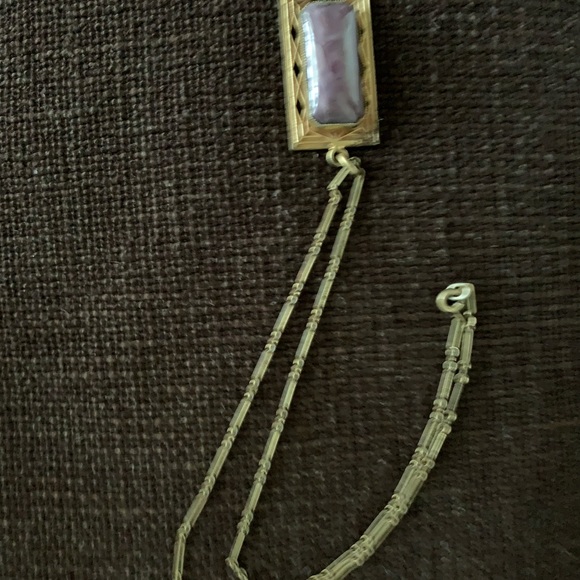 Set of 2 necklaces and ring with natural stones - Picture 8 of 12